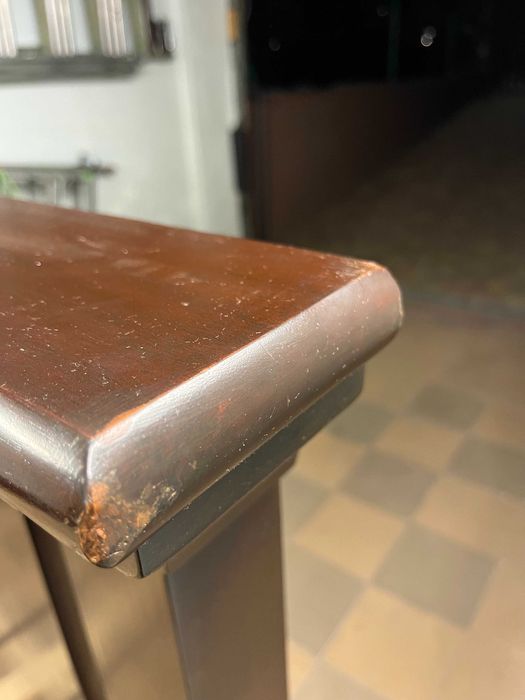 Łóżko dwuosobowe, lite drewno