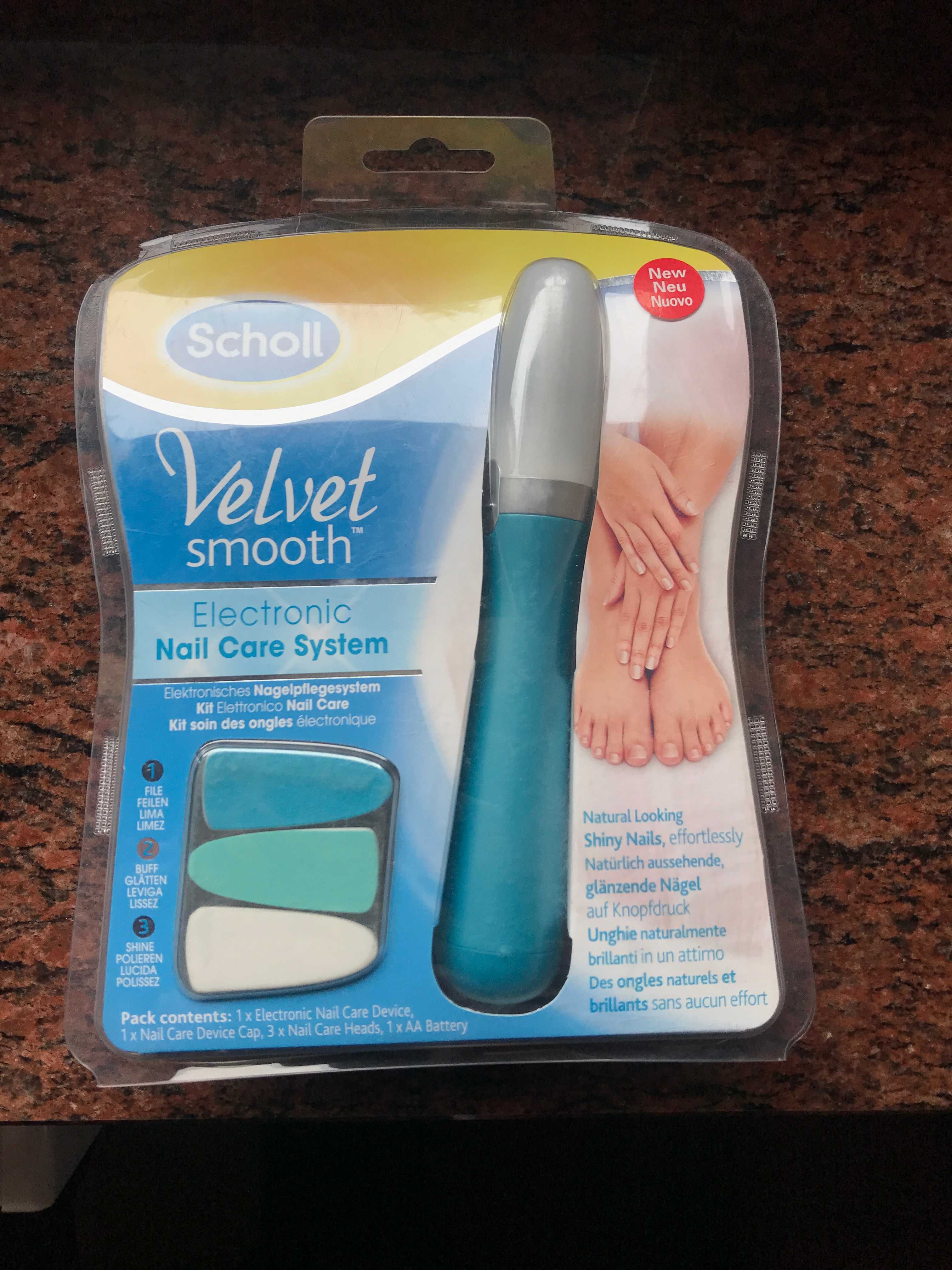 Scholl Velvet Smooth pilnik do paznokci, 1 szt (Nowe)