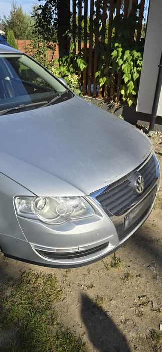 Maska zderzak grill lampy pas przedni chłodnicy VW Passat b6