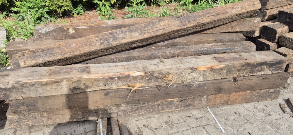 Podklady ogrodowe drewniane