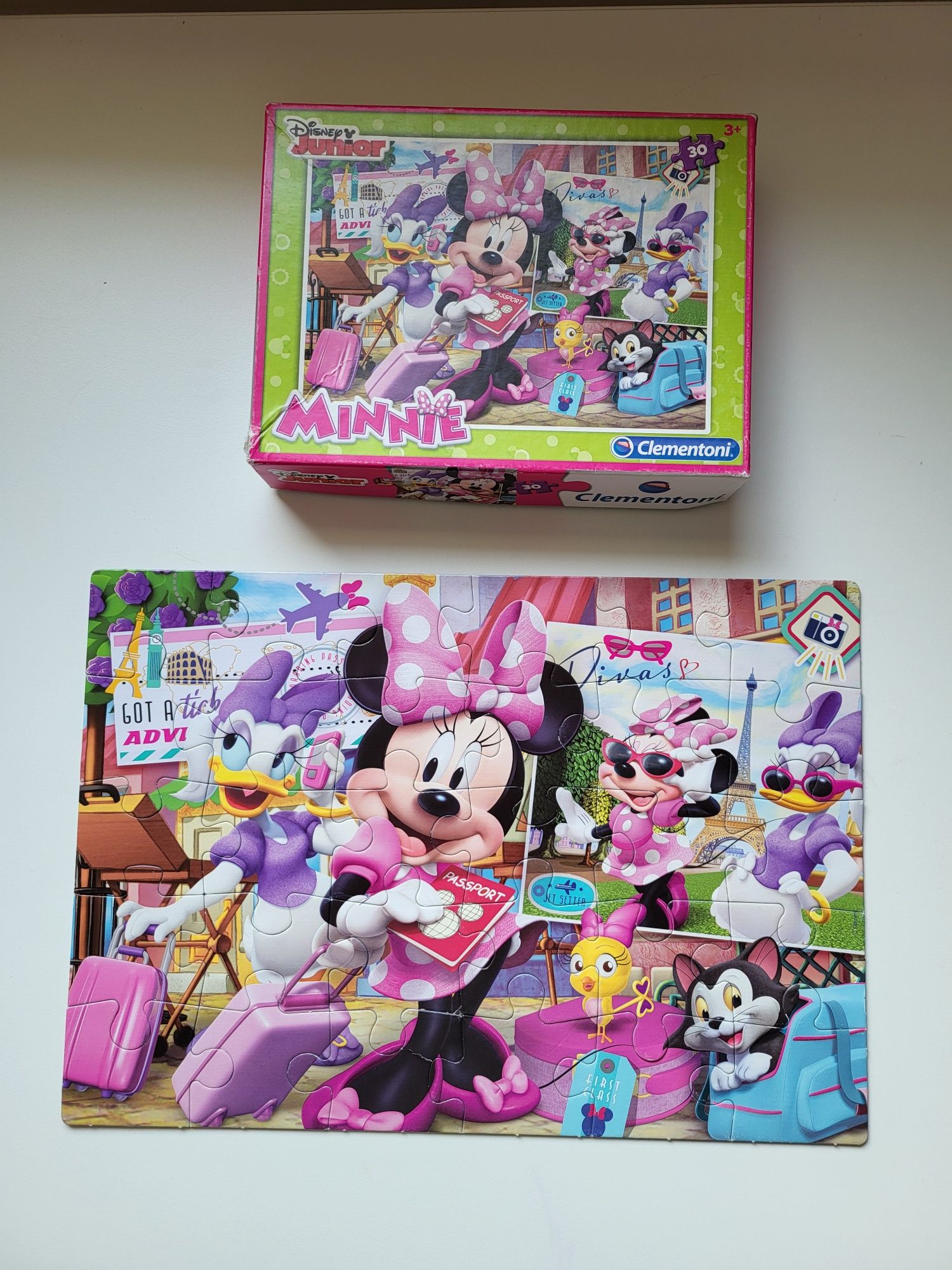 Puzzle Myszka Minnie i Daisy 30el.