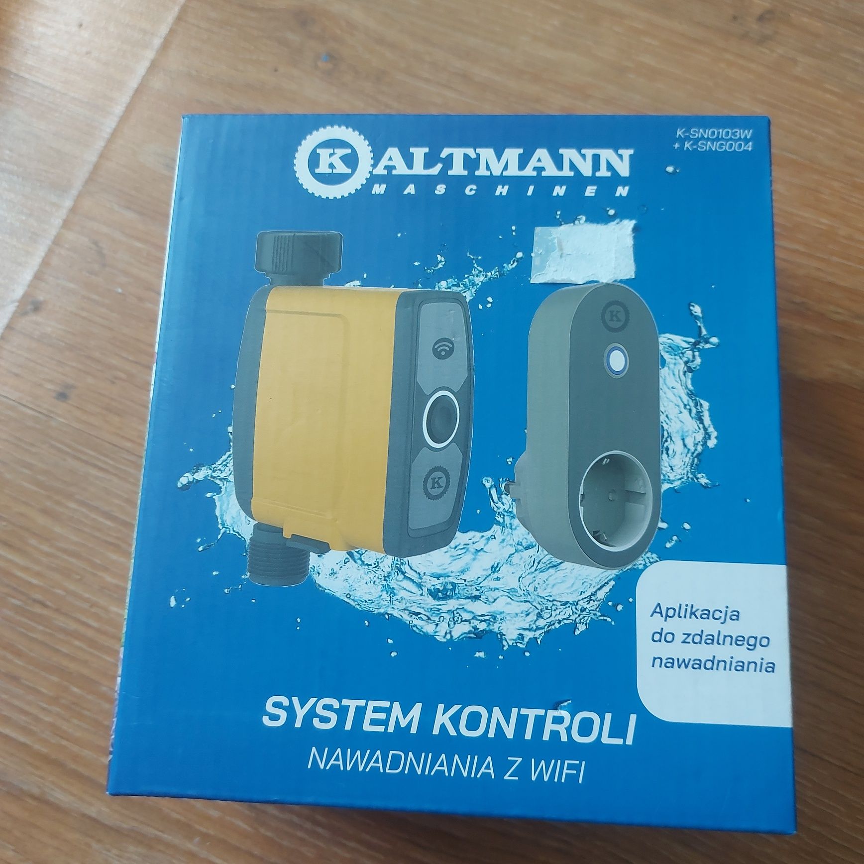 Elektroniczny system irygacji nawadniania z WiFi ogródków trawników sz