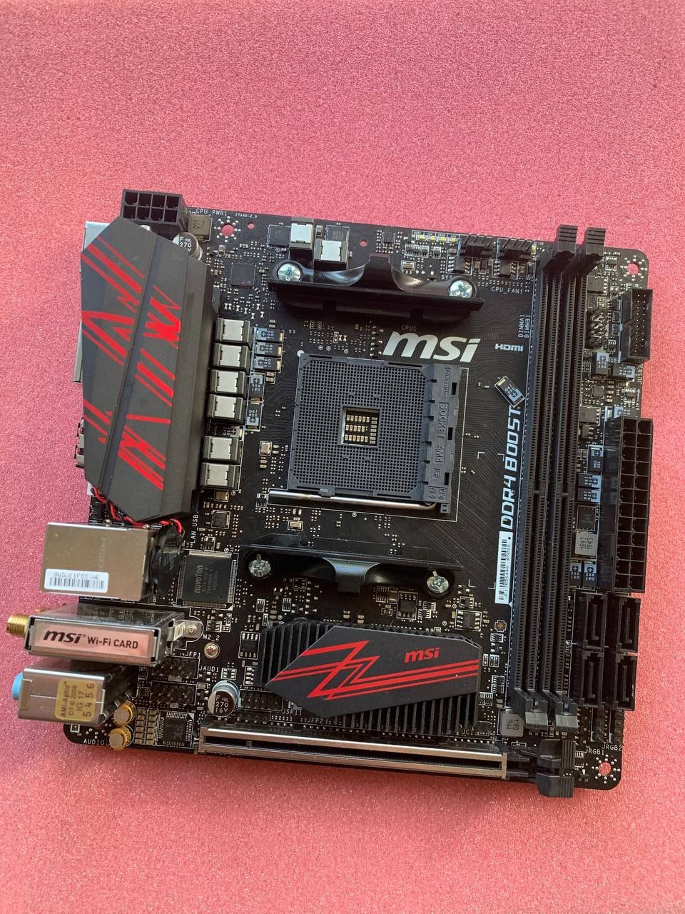 MSI B450I Gaming Plus AC AM4 Ryzen3000-5000 mITX