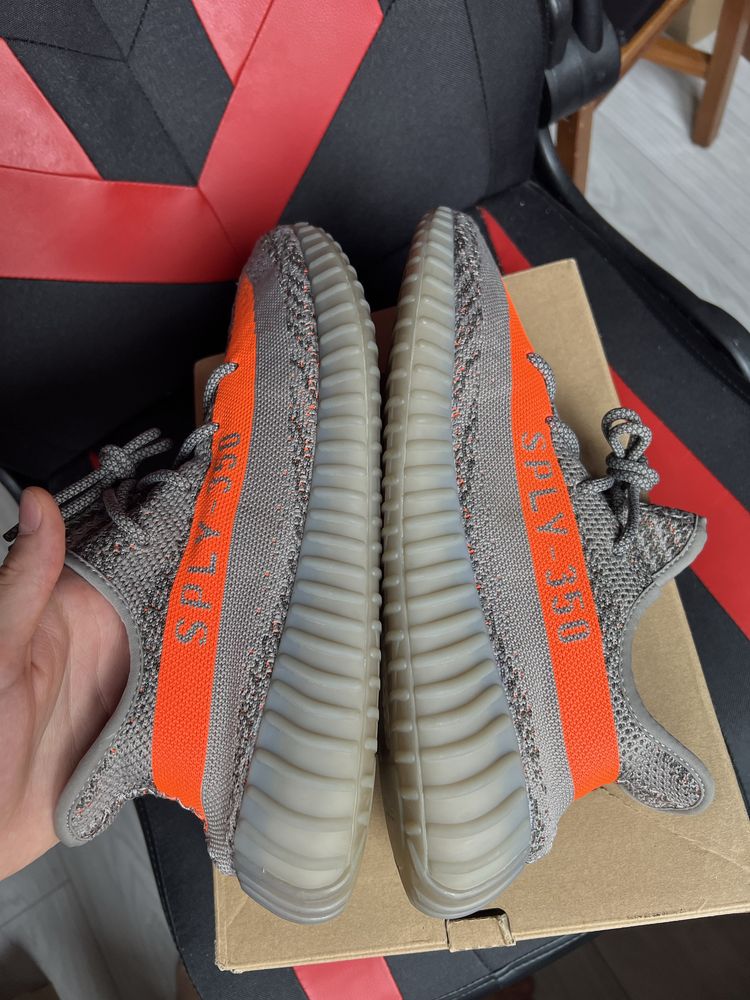 Adidas Yeezy Boost 350 V2 Beluga Reflective sneakersy niskie szare 48