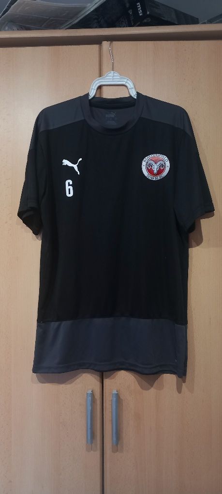 czarna koszulka puma L