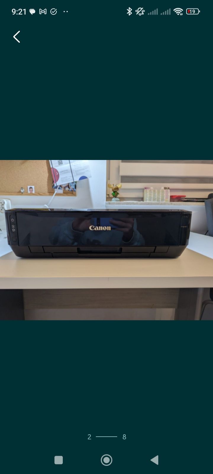 Drukarka Canon i zapas tuszy