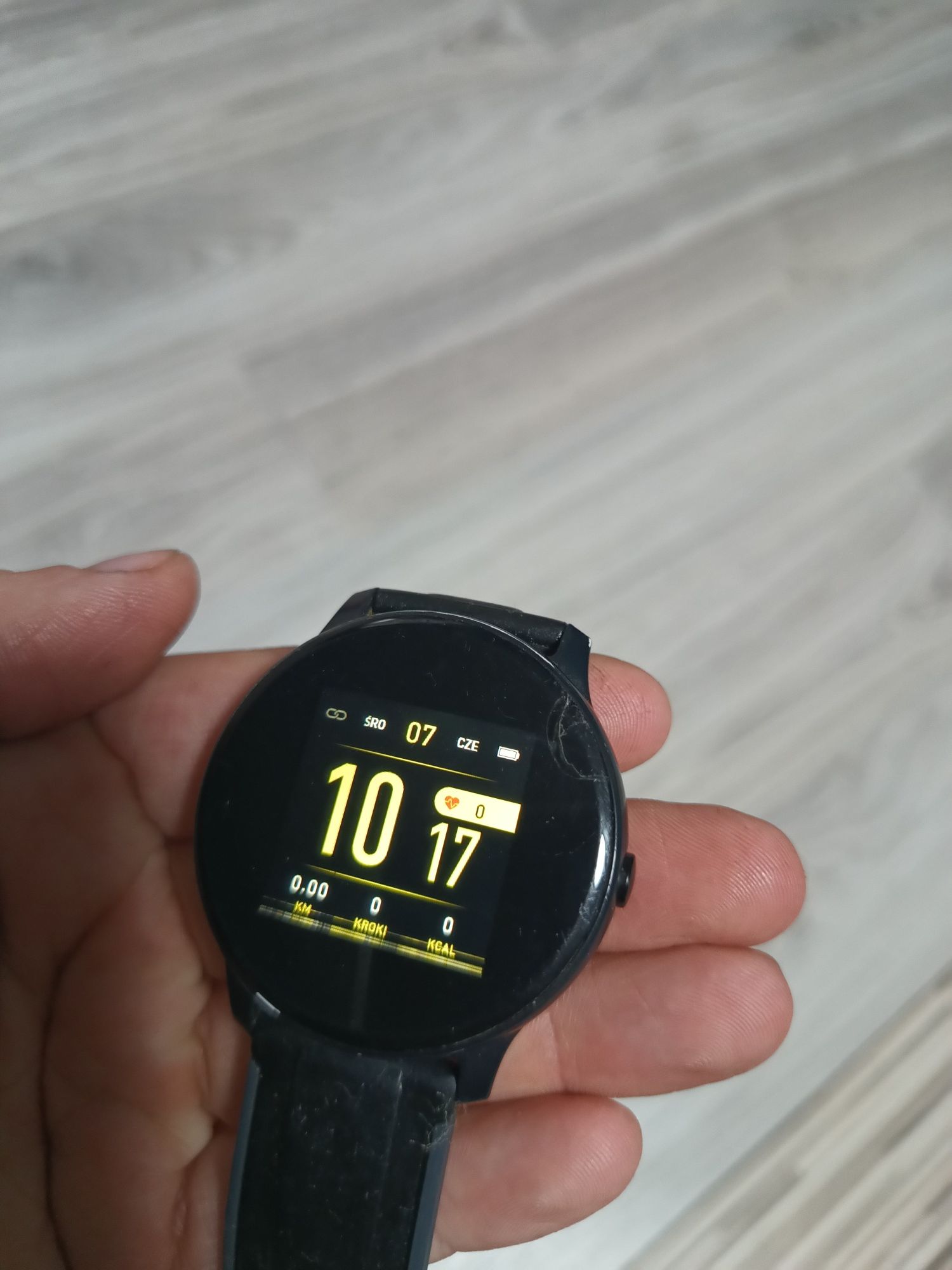 Smartwatch MaxCom FW32 czarny męski