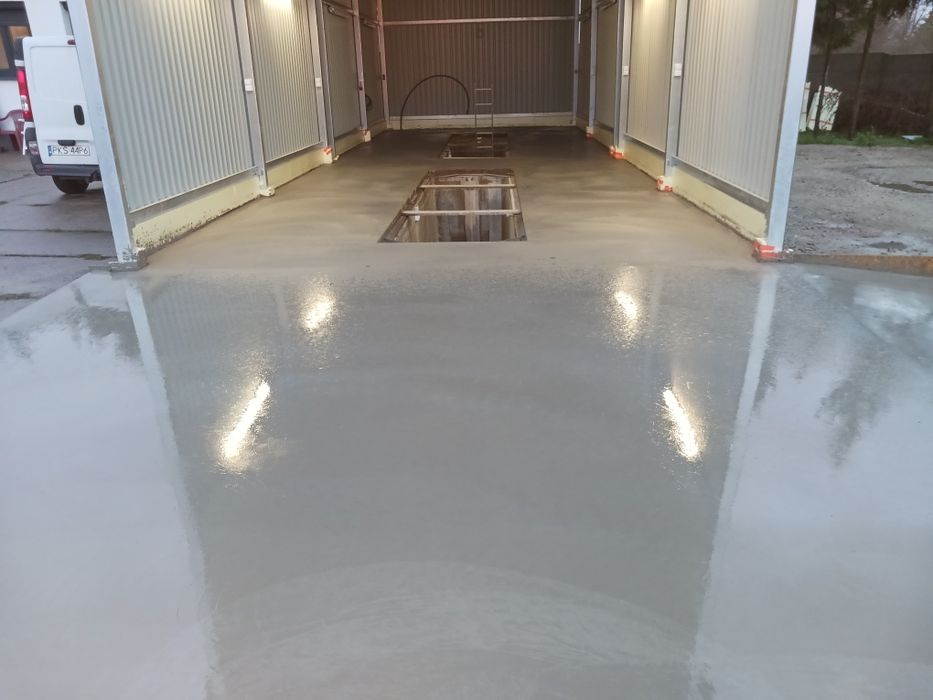 Posadzki maszynowe przemysłowe  plyty fundamentowe wielkopolska