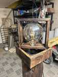 Lampka nocna rustykalna loft