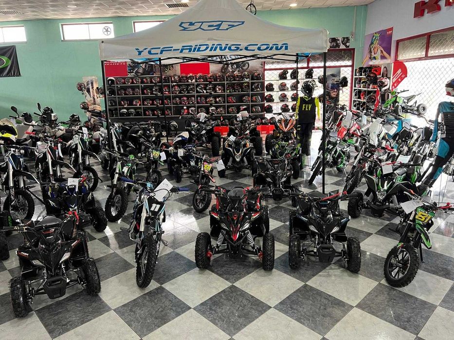 Luvas / óculos cross enduro peitoral integral criança Novo