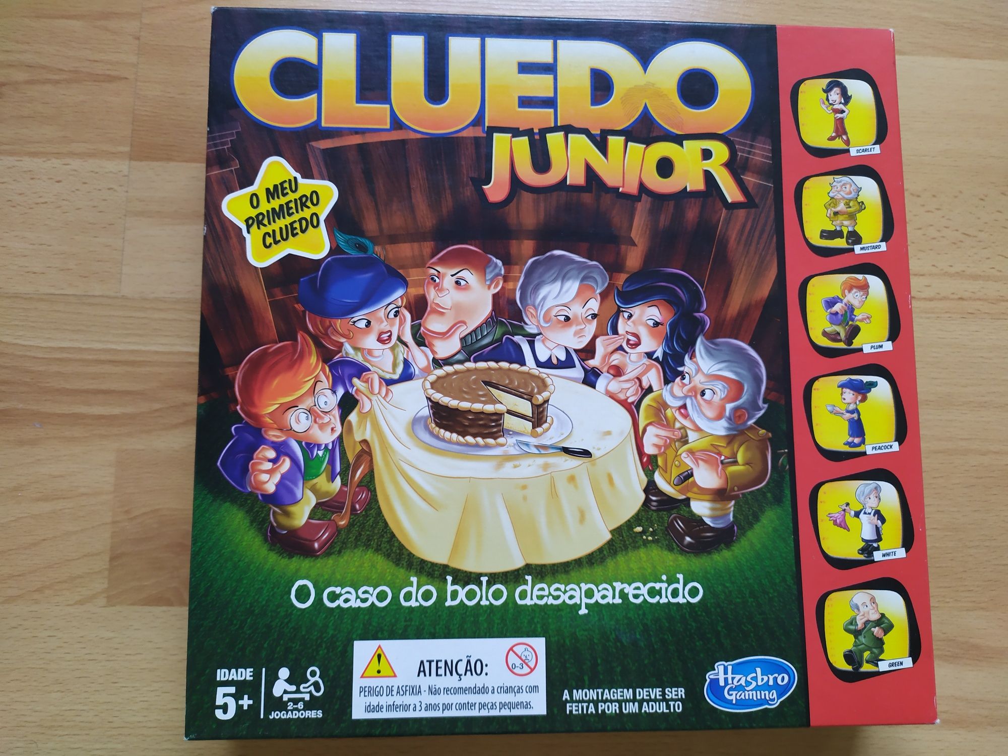 Jogo Cluedo Júnior