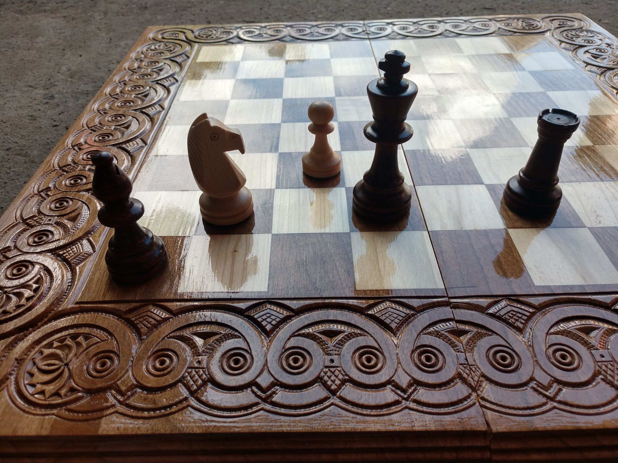 Ручної роботи шахи, виготовлення шахів з дерева ручної роботи, шахмати