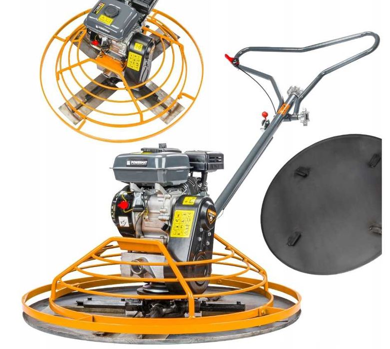 Zacieraczka spalinowa do betonu 100cm 7KM +talerz do zacierania