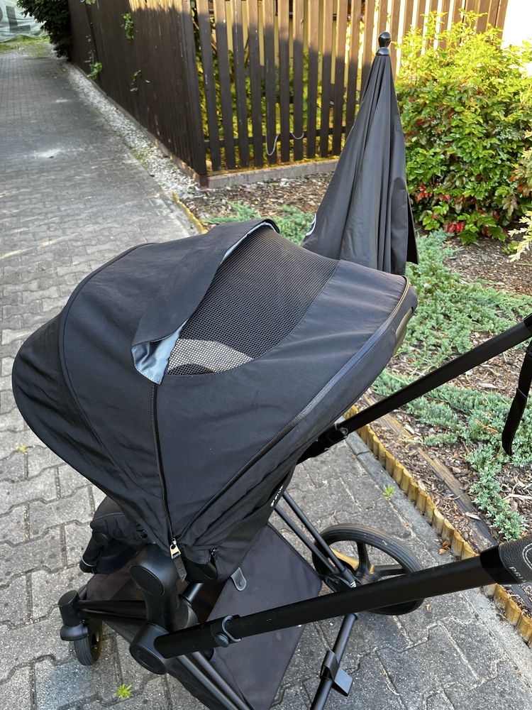 Spacerówka Cybex Platinium/parsol/pokrowce/adaptery