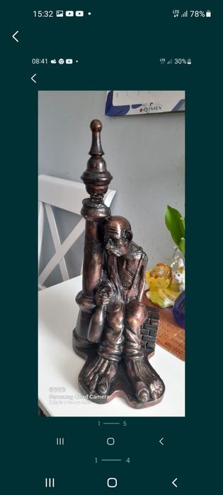 Figurka dziadka ,ciężka