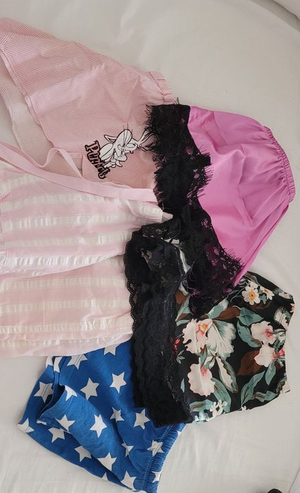 Conjunto calções de dormir