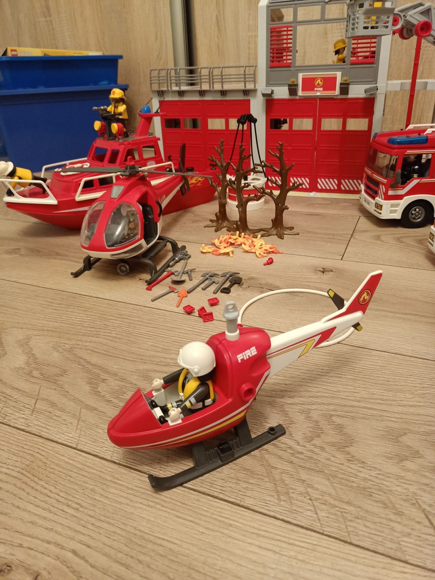 Zestaw straż pożarna Playmobil
