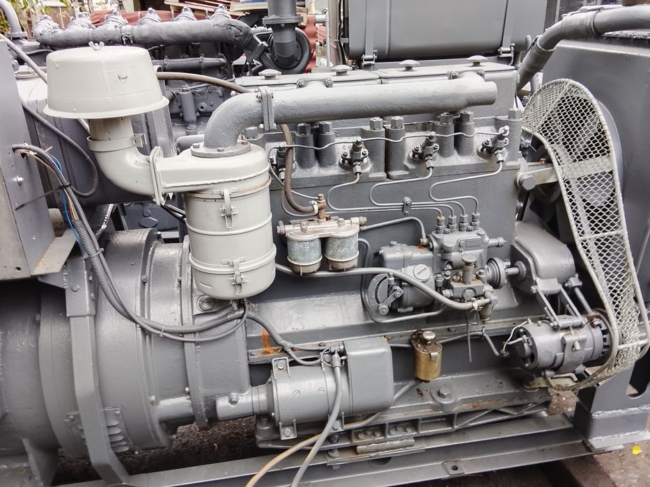 Silnik Andoria S 324 Chłodnica wody pompa wody prądnica Elmor 50 kw