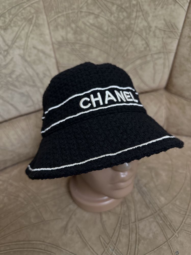 Chanel canvas панама шляпа