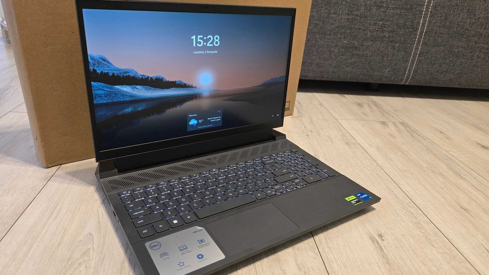 Dell G15 5530 i5/16GB/512/Win11 RTX3050, 120Hz laptop gamingowy