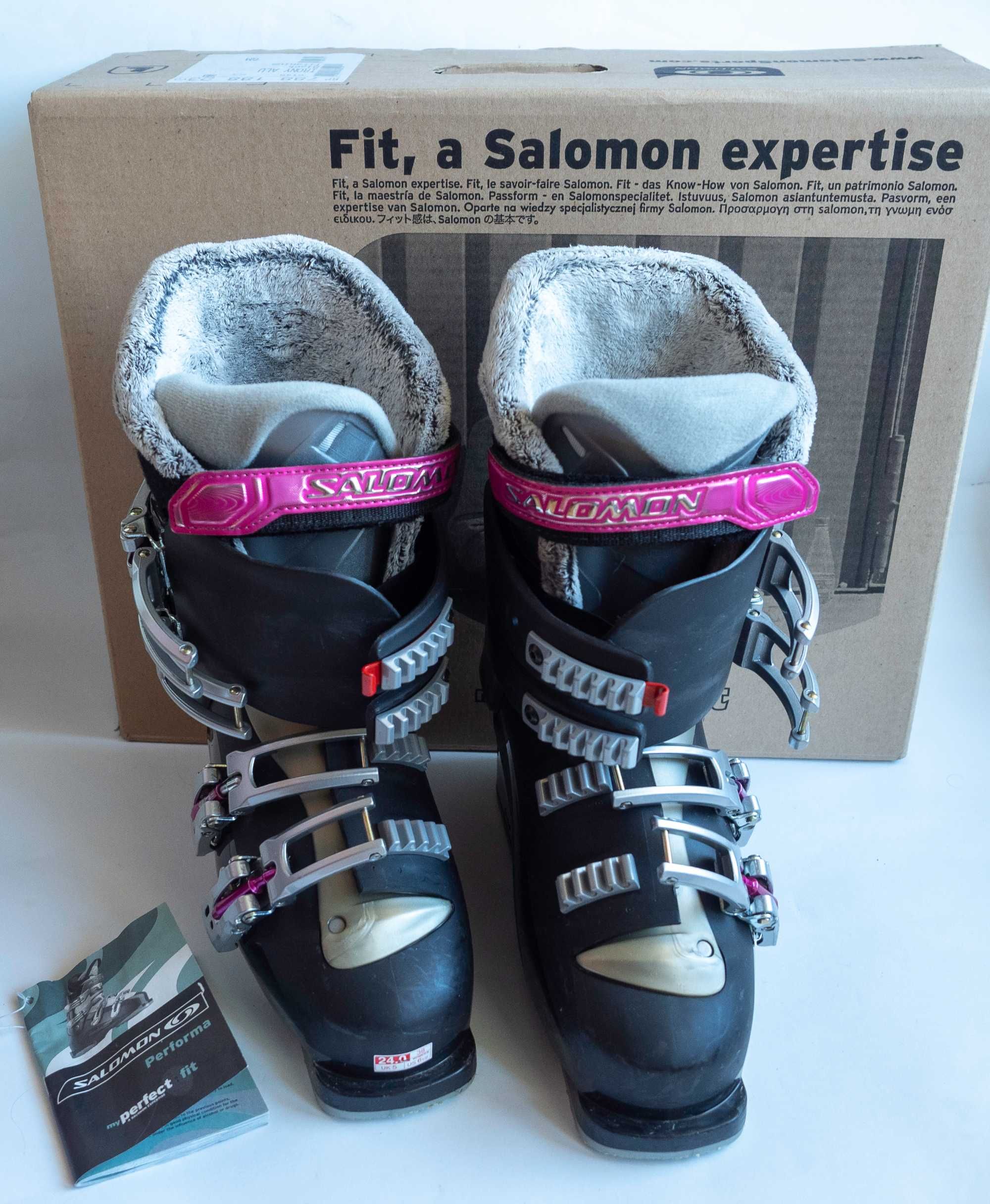 Damskie buty narciarskie Salomon Irony Alu rozm. 38 (24-24.5)