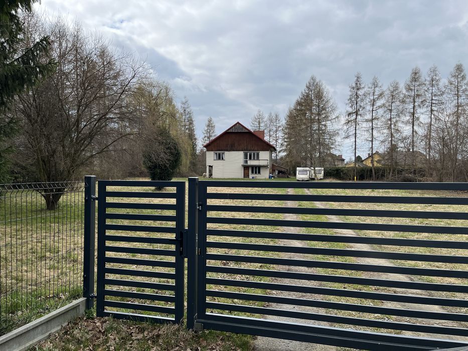 Duza dzialka budowlana z domem