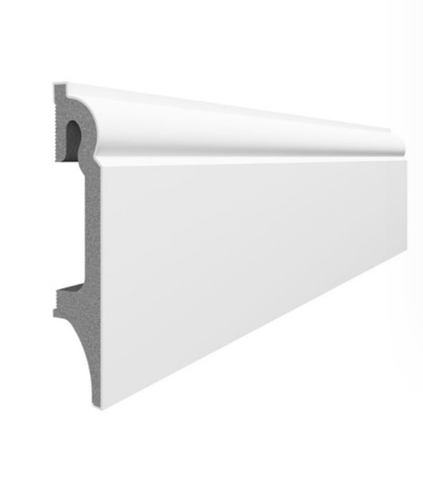 Listwy przypodłogowe ESPUMO 301 80 BIAŁA ESP301