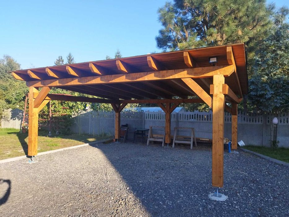 producent carportów, wiat drewnianych na samochody