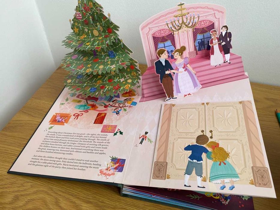 Поп-ап механічна книга Лускунчик (The Nutcracker) Е.Т.А.Хоффманн (ENG)