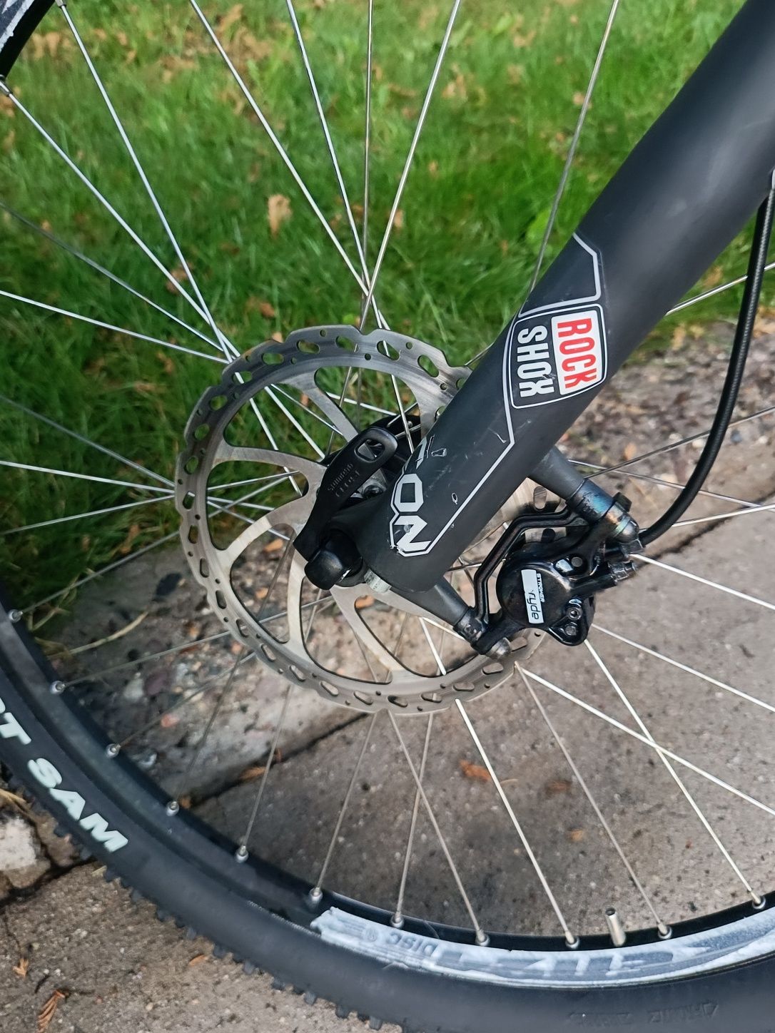 Rower MTB Radon ZR team slx XT hayes rock shox