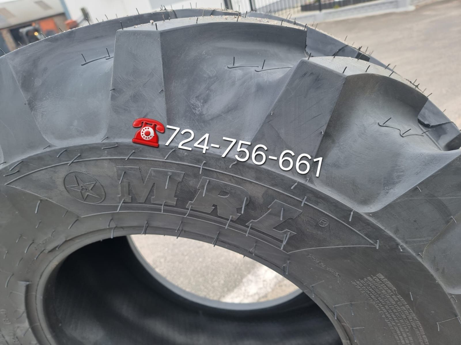 Opona 460/70/24 RADIALNA bezdetkowa MRL grip trac rolnicza przemysłowa