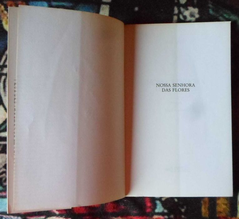 "Nossa senhora das Flores" Jean Genet