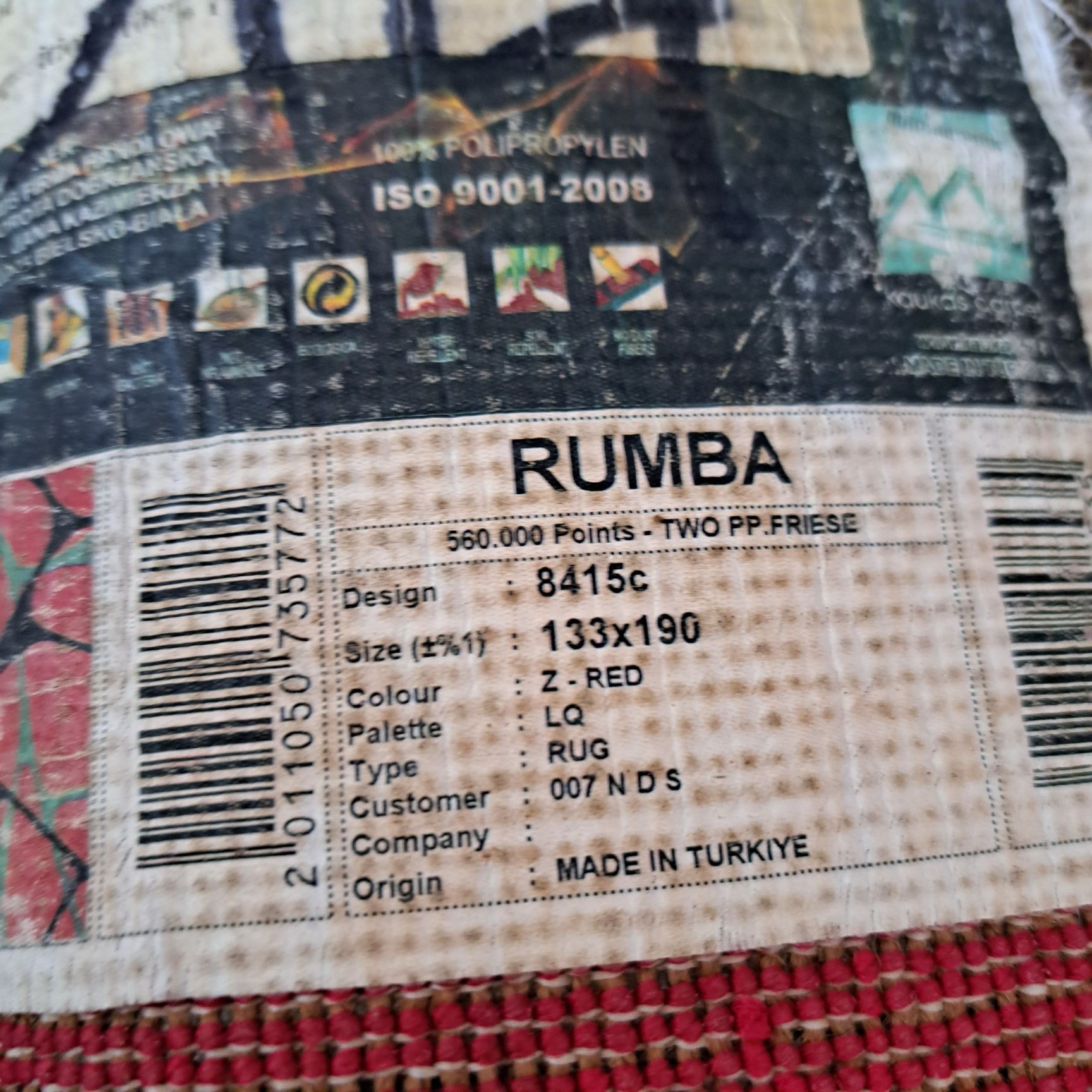 Dywan Rumba 133x190 cm