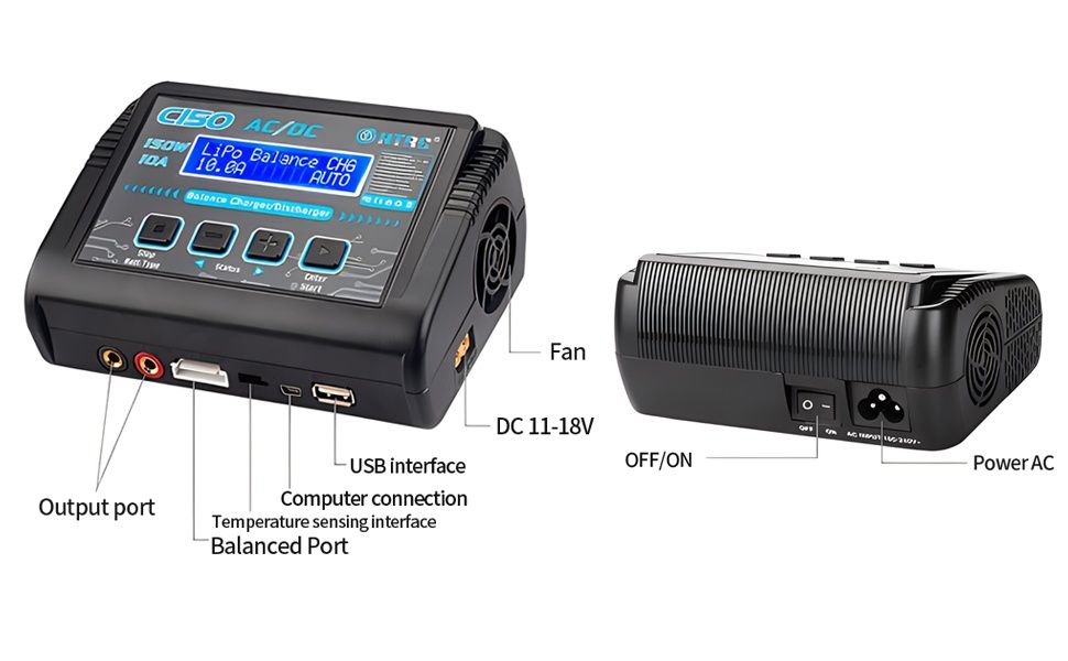 Vendo carregador/balanceador baterias + duas baterias lipo