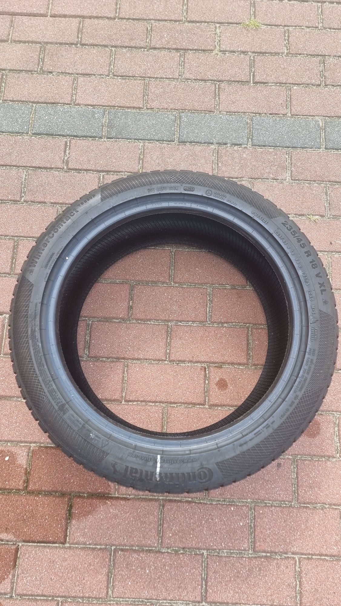 4 szt. Opony Continental WinterContact TS850P 235/45 r18 Tanio