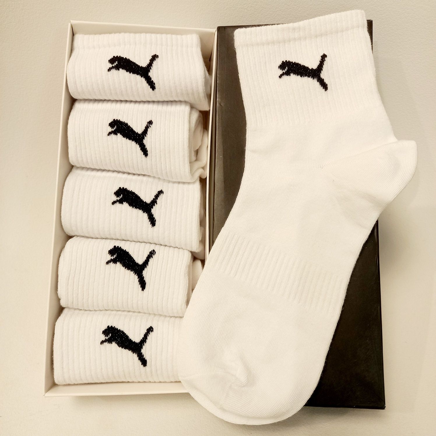 Чоловічі шкарпетки (носки) Puma. 5 пар, подарункове пакування.Оригінал