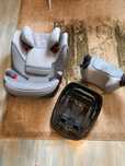 Fotelik Cybex Pallas S-Fix Soho Grey 9-36kg