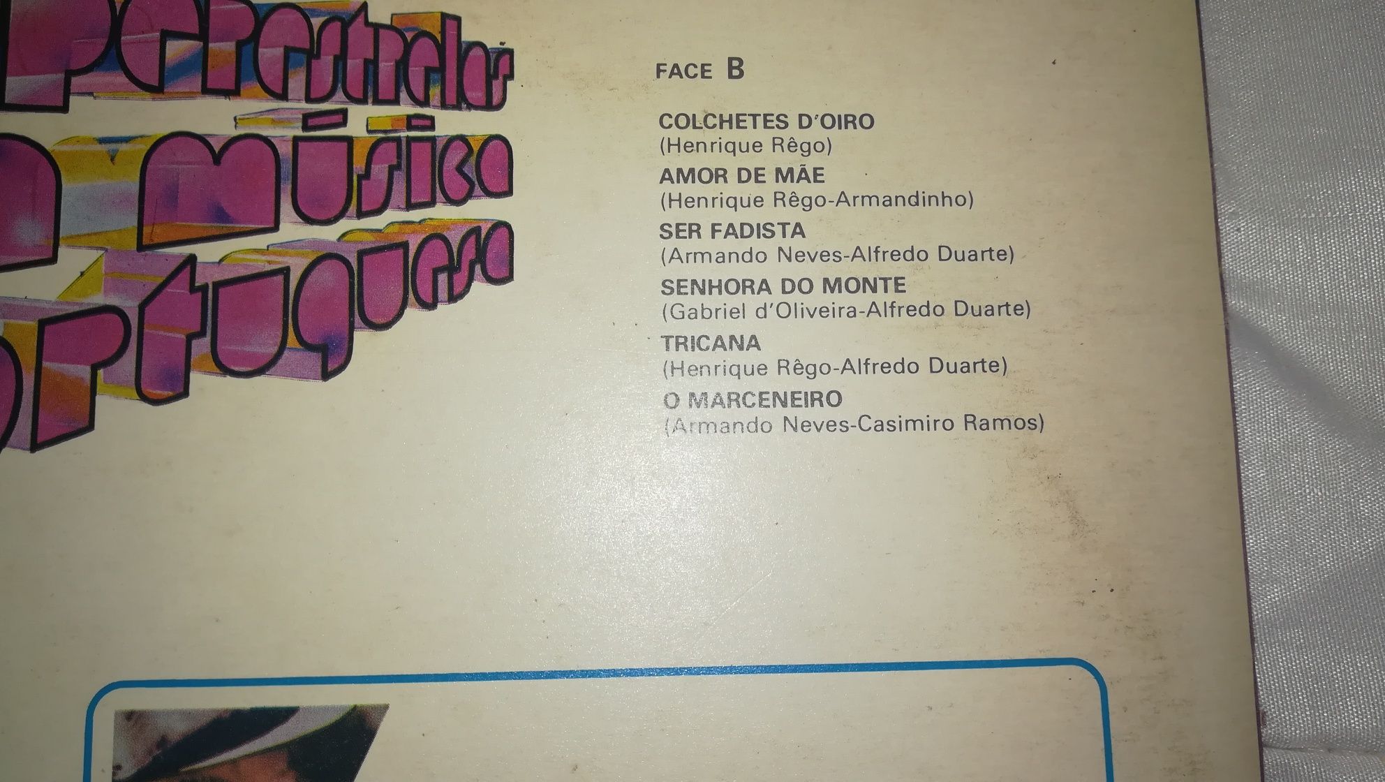 Vinil / Vinyl LP - Super Estrelas PT 6 / Paulo Carvalho - Marceneiro