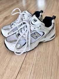 New Balance 530 White Silver Navy   42