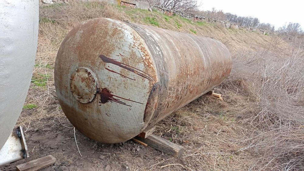 Бочка эмаль 6 куб 2 шт ёмкость цистерна діжка резервуар
