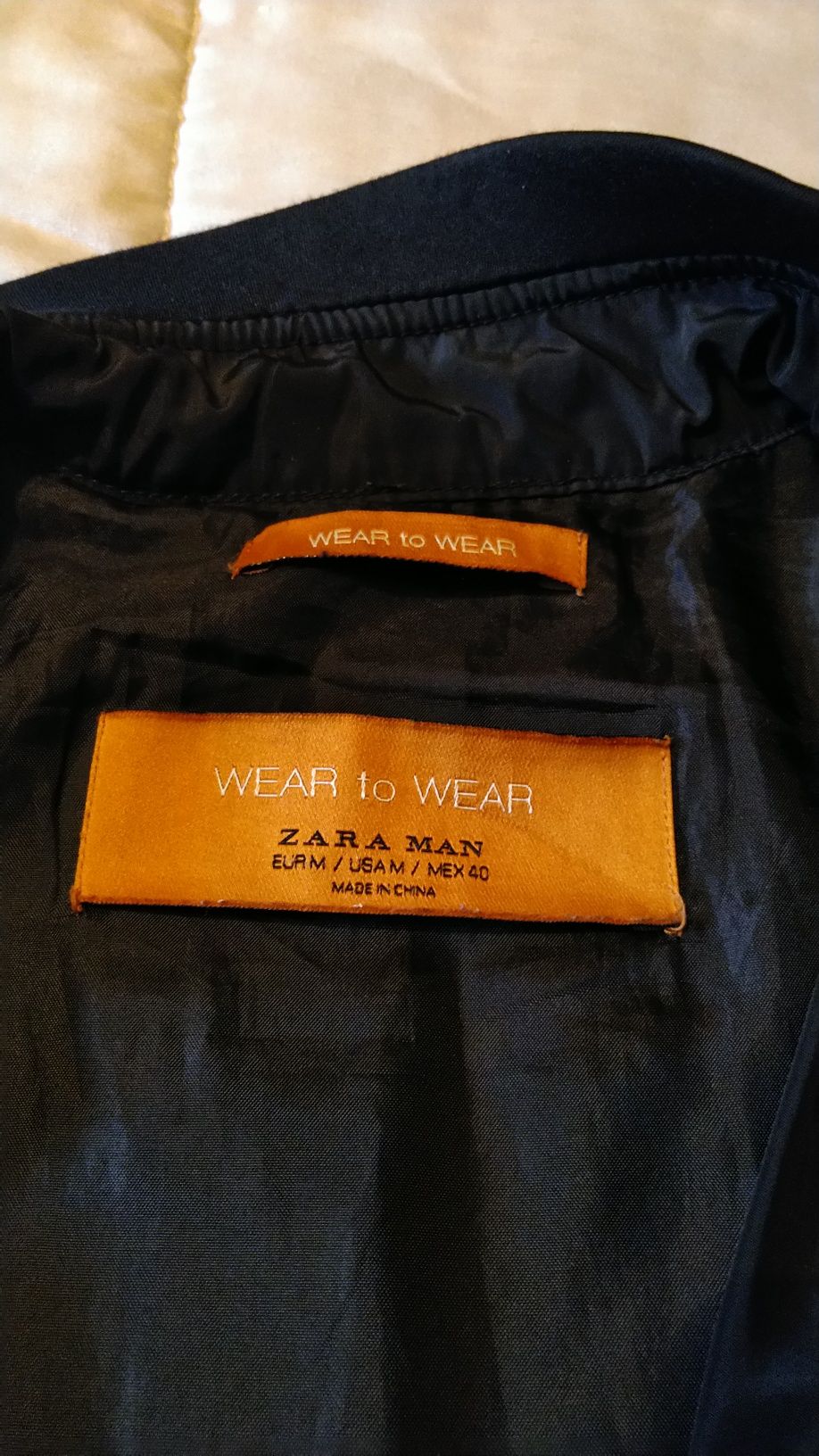 Casaco preto Zara