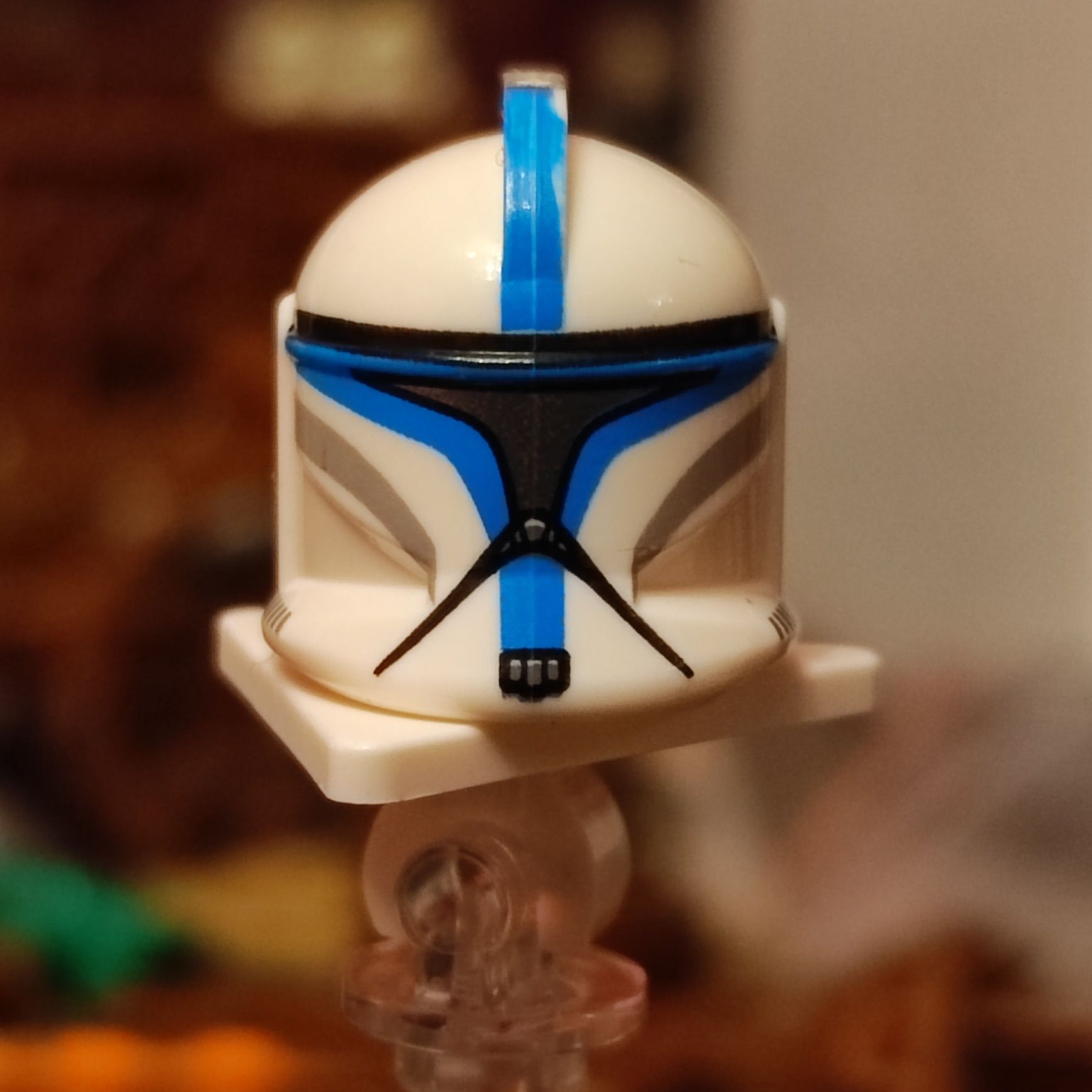Lego hełm Clone Lieutenant sw0629 sw0502