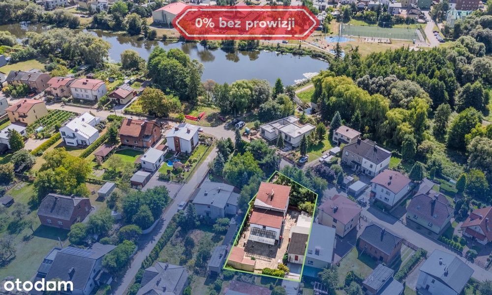 Dom przy zalewie w Lublińcu