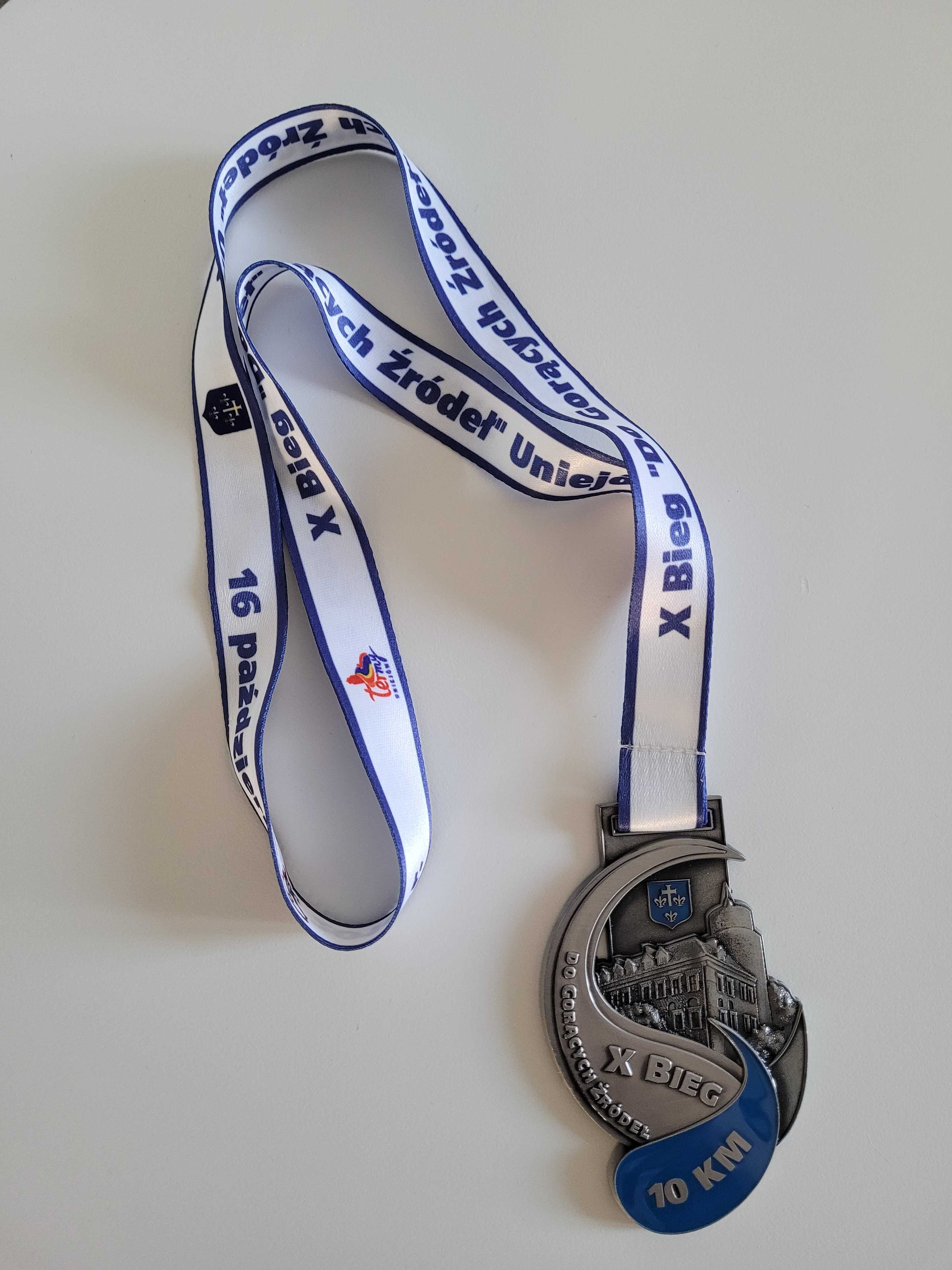 Medal 10 Bieg Do Gorących Źródeł Uniejów 2016