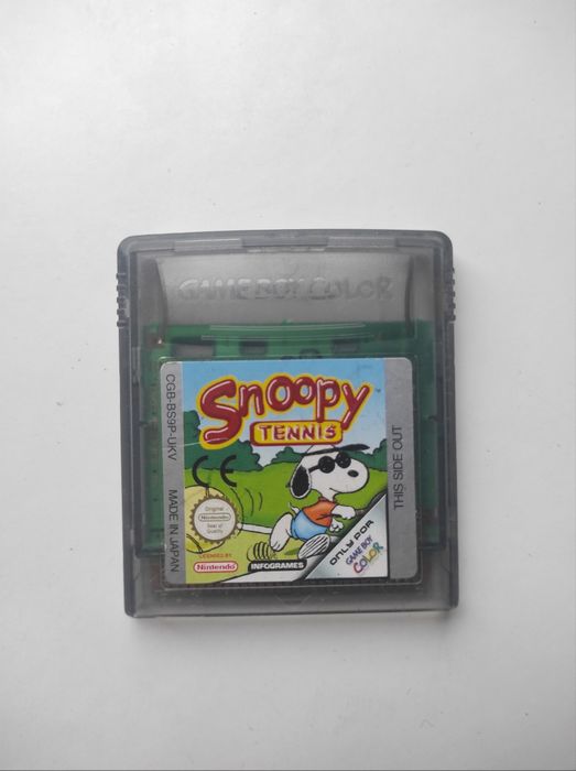 Jogos Gameboy (Klax, mickey's racing adventure e snoopy tennis)