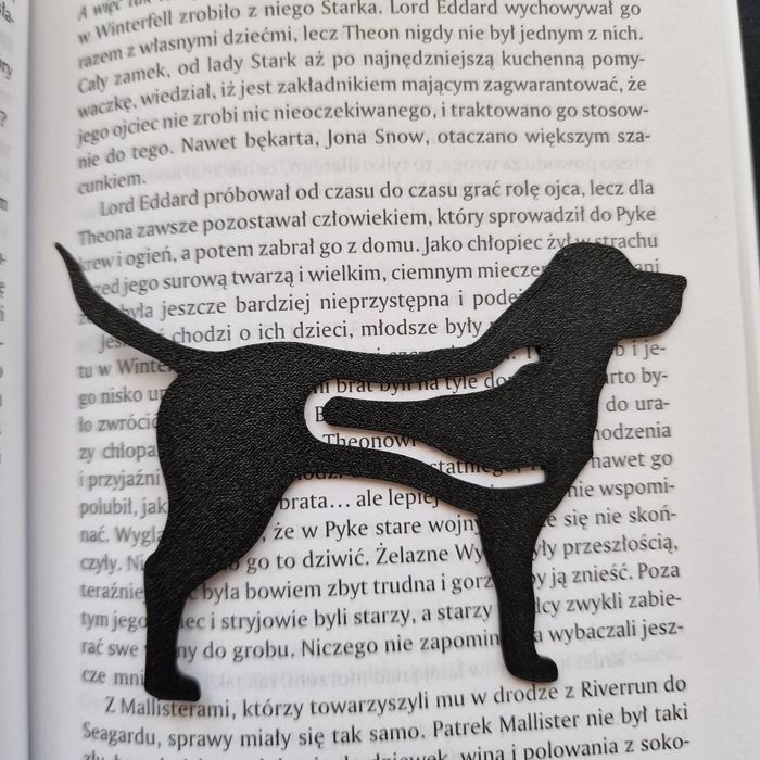 Zakładka znacznik do książki Labrador