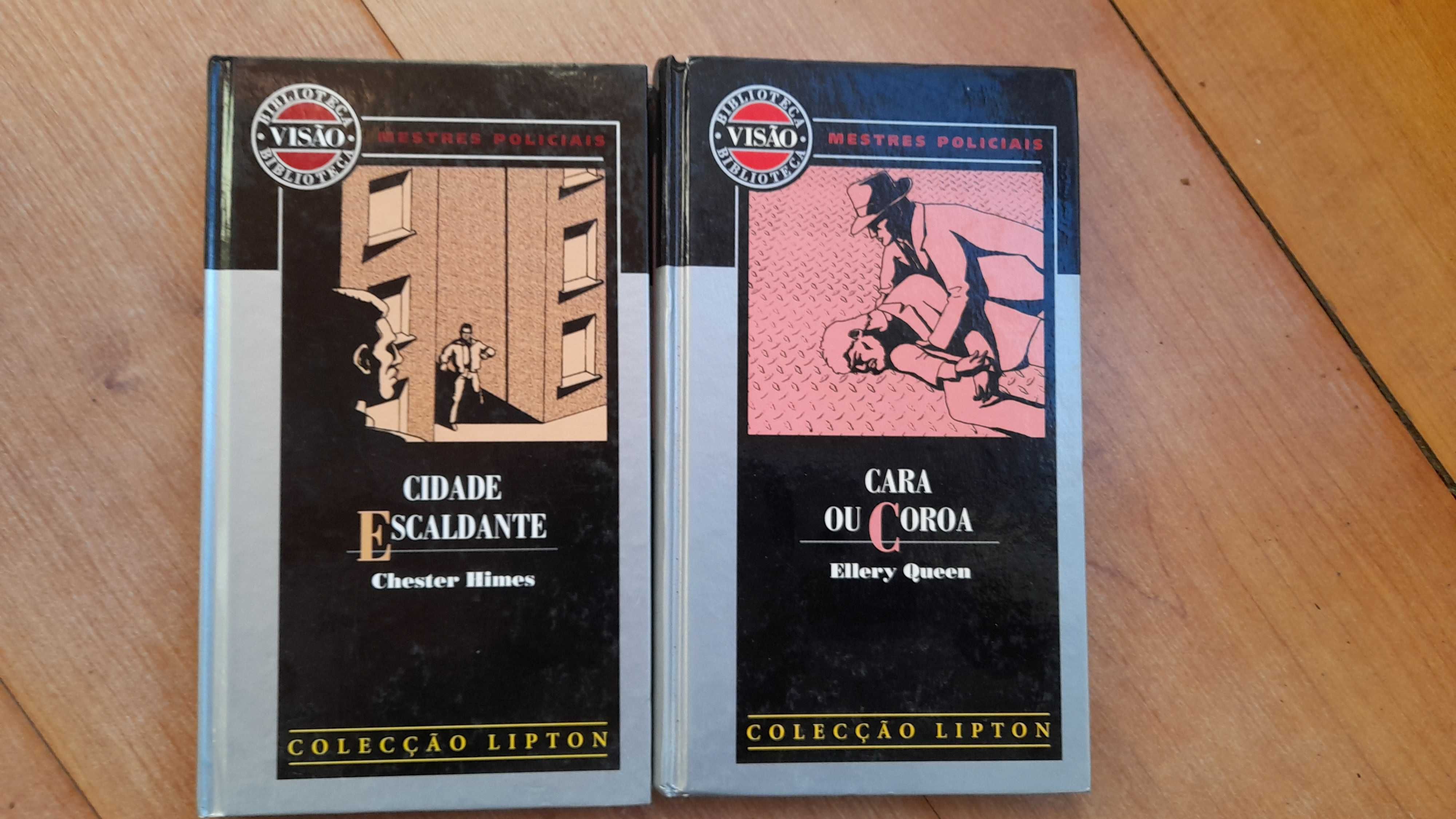 2 Livros Antigos Coleçao Lipton Revista Visão Capa Dura