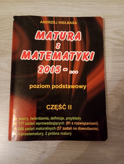Książka Matura z matematyki 1 i 2 część