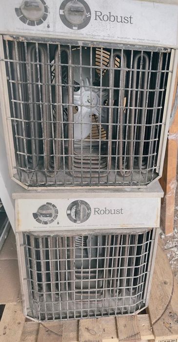 Termowentylatory 2 sztuki VEAB Robust c9 9kw do pracy w trudnych warun