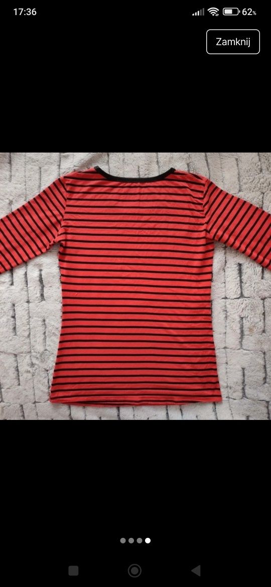 Bluzka damska w paski rozmiar M/L